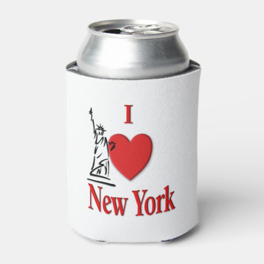 Heart NY Blikjeskoeler (Blikje Voorkant)