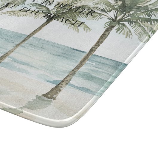 Heart Ocean Beach Snijplank (Hoek)