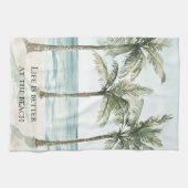 Heart Ocean Beach Theedoek (Horizontaal)