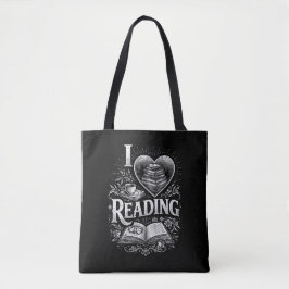 Heart of a Book Lover Tote Bag