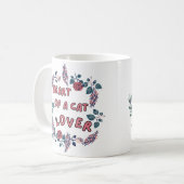 Heart of a Cat Lover Mug Koffiemok (Voorkant links)