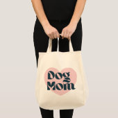 Heart of a mom dog Tote bag (Voorkant (product))