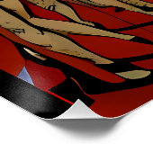 Heart of a UFO Obsession Perfect Poster (Hoek)