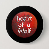 Heart of a Wolf Button (Voorkant)