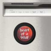 Heart of a Wolf Magnet (Insitu (Vaatwasser))