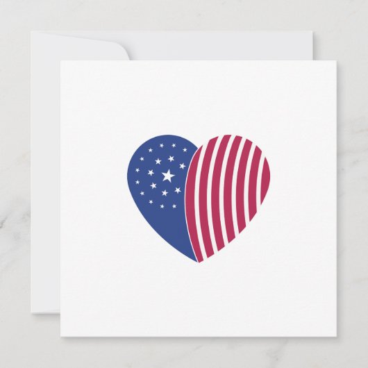 Heart of America Feestdagenkaart (Voorkant)