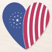 Heart of America Kartonnen Onderzetters (Voorkant)