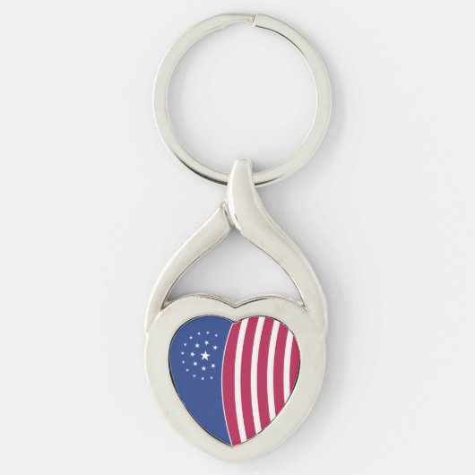 Heart of America Sleutelhanger (Voorkant)
