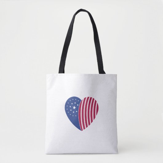 Heart of America Tote Bag (Voorkant)