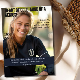 Heart of Gold, Mind of a Genius eerbetoon voor stu Feestdagenkaart