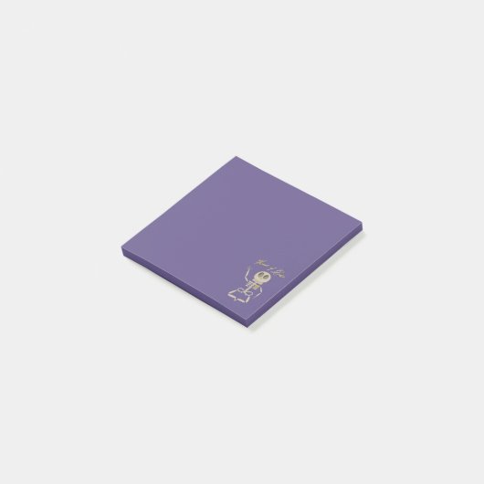 Heart of Gold Post-It Notes (Schuin)