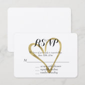Heart of Gold RSVP (Voorkant / Achterkant)