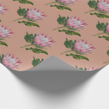 Heart of Gondwana, Dawn Pink Wrapping Paper Design