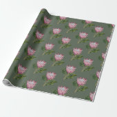 Heart of Gondwana, forest gr Wrapping Paper Design Cadeaupapier (Uitgerold)