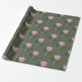 Heart of Gondwana, forest gr Wrapping Paper Design Cadeaupapier