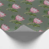 Heart of Gondwana, forest gr Wrapping Paper Design Cadeaupapier (Hoek)