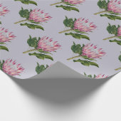 Heart of Gondwana, slate Wrapping Paper Design Cadeaupapier (Hoek)