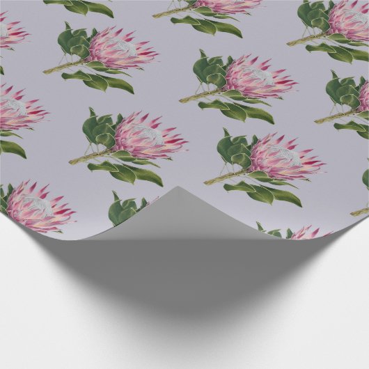 Heart of Gondwana, slate Wrapping Paper Design Cadeaupapier (Hoek)