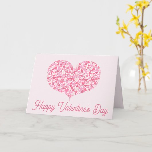 Heart of Hearts - Gelukkige Valentijnsdag Kaart (Gele Bloem)