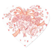 Heart of Hearts Valentijnsdag Stickers