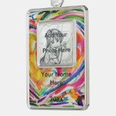 Heart of Joy Custom Personalized Photo Ornament (Links)