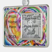 Heart of Joy Custom Personalized Photo Ornament (Links)