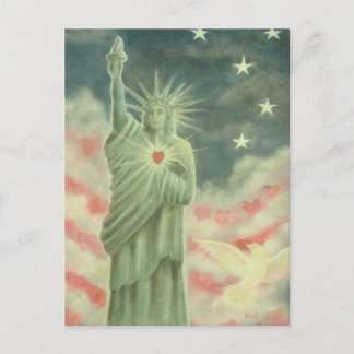 Heart of Liberty Briefkaart