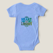 Heart of Liberty T-Shirt (Design achterkant)
