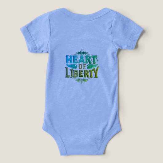 Heart of Liberty T-Shirt (Design achterkant)