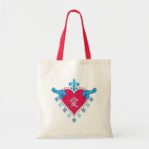 Heart of Love (Chinees) Tote Bag