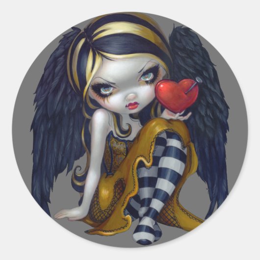 "Heart of Nails" Sticker (Voorkant)