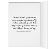 Heart of Prayer, Crown of Holly Card (Binnen (Links))