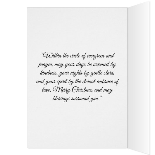 Heart of Prayer, Crown of Holly Card (Binnen (Links))