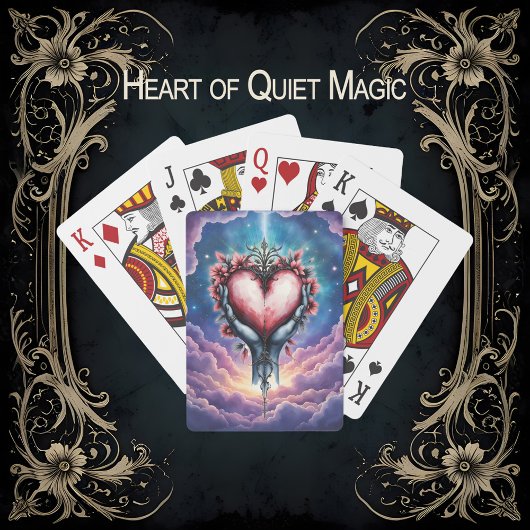 Heart of Quiet Magic Pokerkaarten