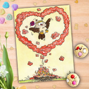 HEART OF SMOKE ansichtkaart van Nicole Janes Briefkaart