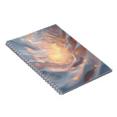 Heart of Summer – Glowing Core Abstract Journal No Notitieboek (Rechterzijde)