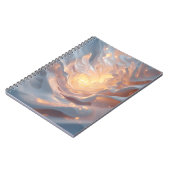 Heart of Summer – Glowing Core Abstract Journal No Notitieboek (Linkerzijde)