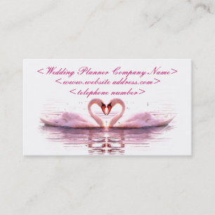 Heart of Swans Wedding Planner Visitekaartje