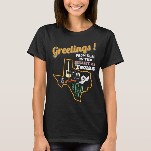 Heart of Texas T-shirt (Voorkant)
