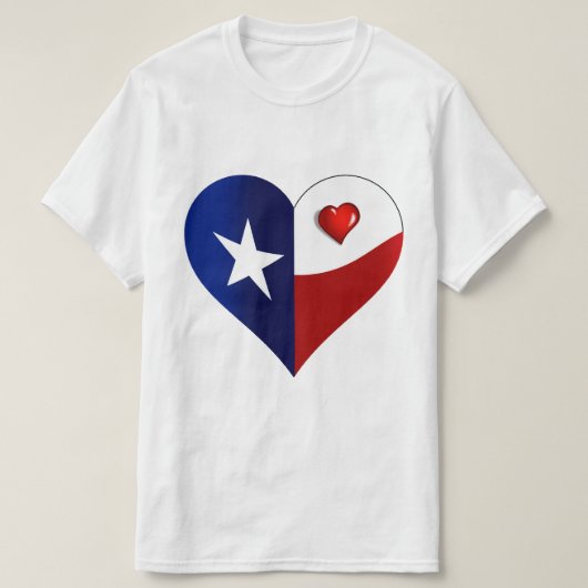 Heart of Texas T-shirt (Design voorkant)
