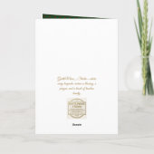 Heart of the Divine Child Folded Greeting Card Kaart (Achterkant)