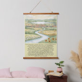 Heart of the Highlands Hangend Wandkleed (Slaapkamer)