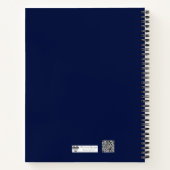 Heart of the Night Sky Notitieboek (Achterkant)