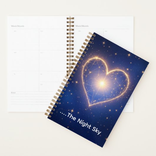 Heart of the Night Sky Planner (Display)