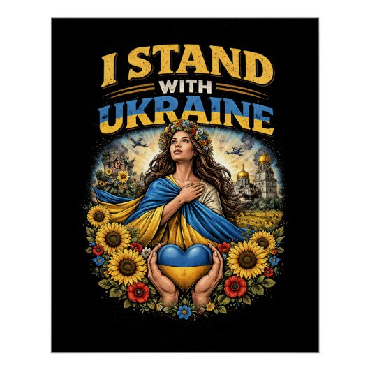 Heart of Ukraine Perfect Poster (Voorkant)