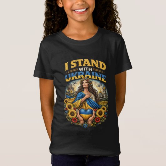 Heart of Ukraine T-shirt (Voorkant)