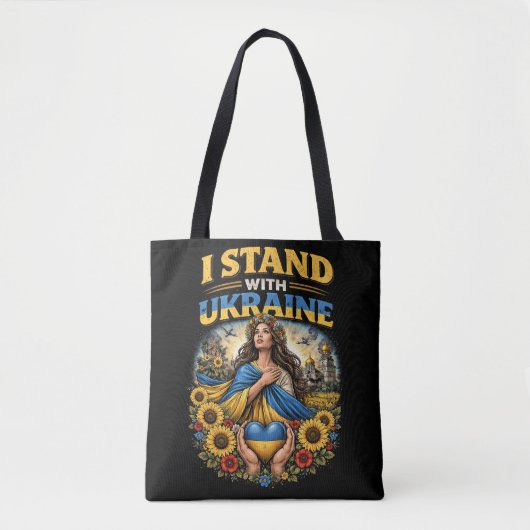 Heart of Ukraine Tote Bag (Voorkant)