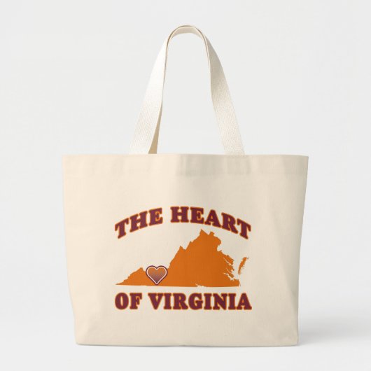 Heart of Virginia Canvas tas (Voorkant)