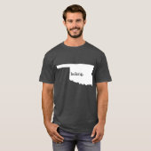 Heart Oklahoma Belong State Map T-shirt (Voorkant volledig)