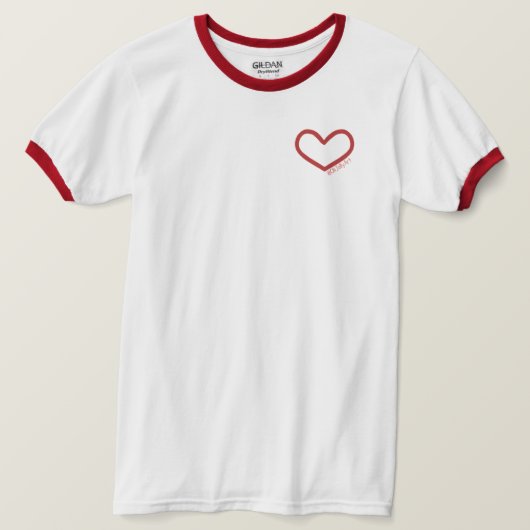 Heart OliJollyArt shirt (Design voorkant)